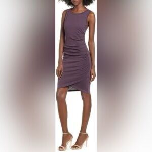 Leith Bodycon Mini Dress Sleeveless Crew Neck size S